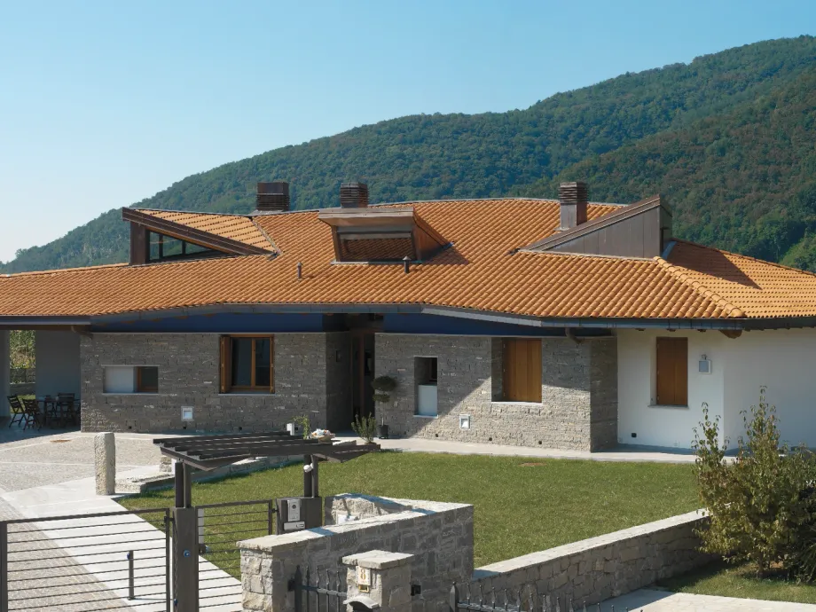 Tetto geometrie estetica