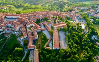 Tetto Vescovado dall'alto