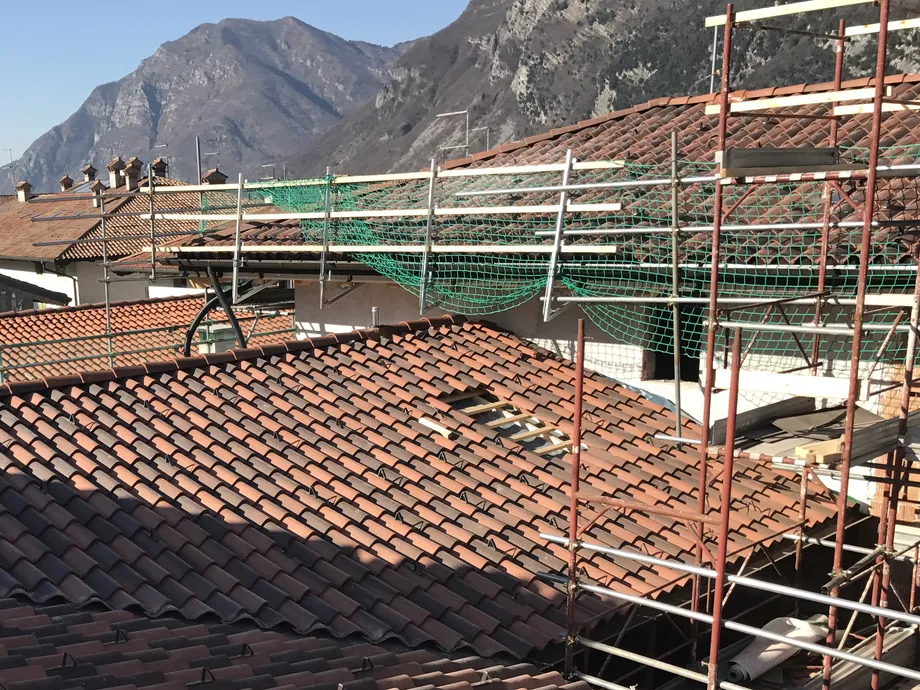 Sicurezza in cantiere sul tetto