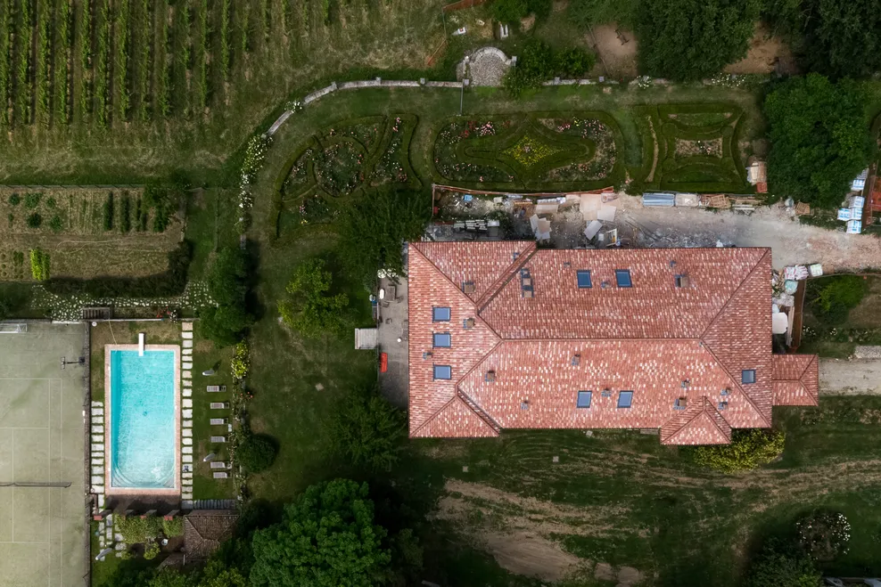 Tenuta Mazzolino copertura 