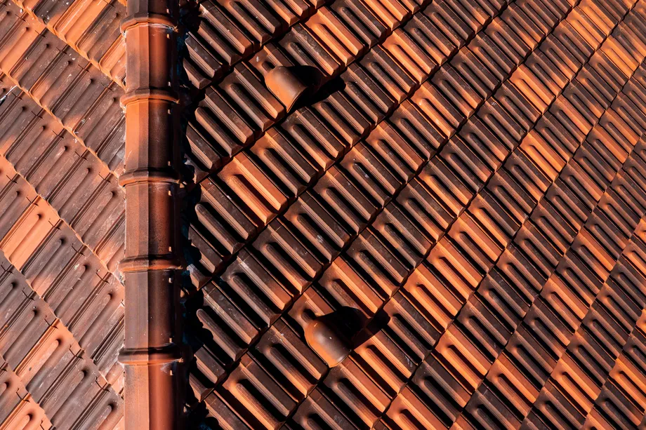 Tetto vario 5 Marsigliese antica dall'alto
