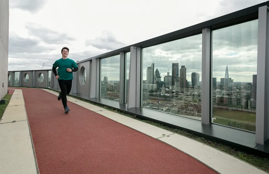 Tetto Londra jogging