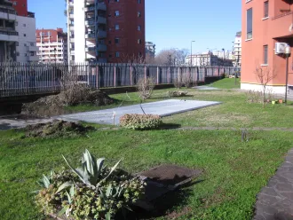 Tetto verde box auto