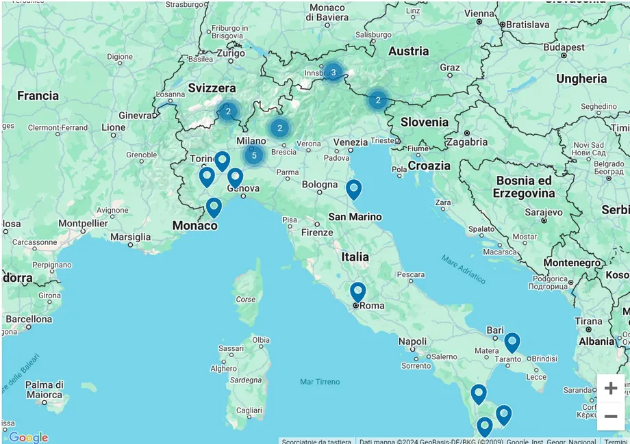 Progetto tetto Italia BMI