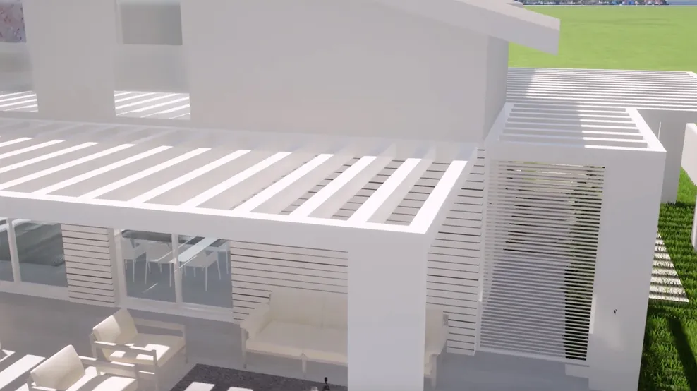 Rendering casa al mare