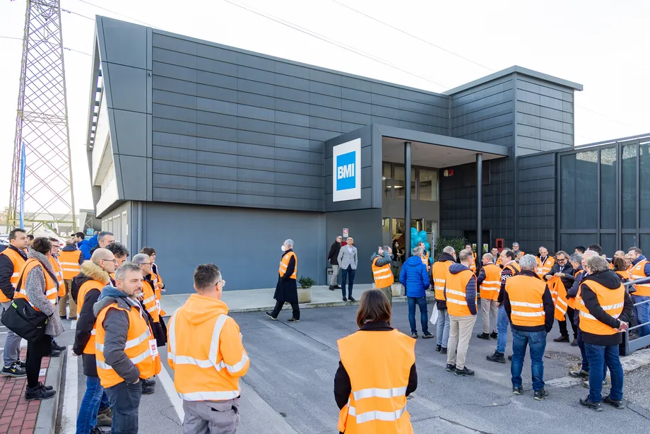 BMI Talks Welcome, registrazione e visita