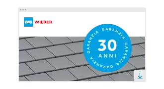Garanzia 30 anni tegole in cemento